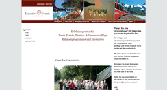 Desktop Screenshot of executive-events.ch